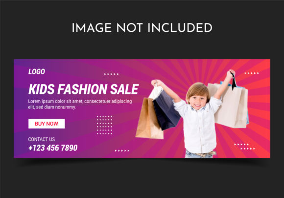 Fashion Sale Facebook Cover: Graphics & Web Templates