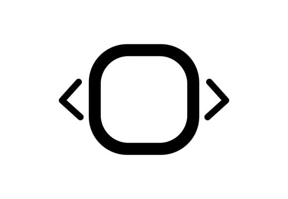 Field with Arrows Icon Design: Minimalist Graphics & Icons