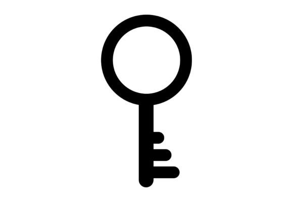 Key Silhouette SVG: Minimalist Icons & Graphics for Brand Clarity