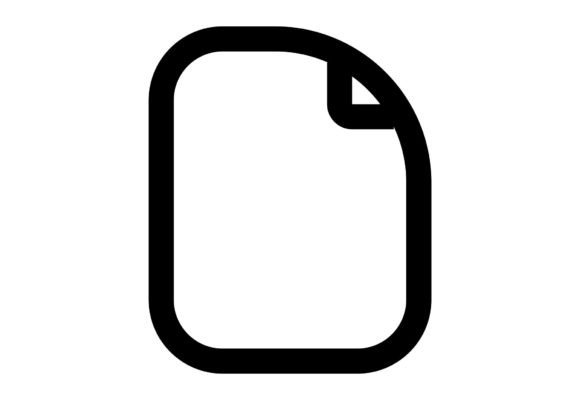 Paper Page Vector Graphic: Minimalist Icons & Graphics for Digital Sellers