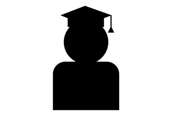Student Clipart Study Vector: Minimalist Icons & Graphics for Local Branding
